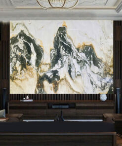 Tranh đá sơn thủy xuyên sáng