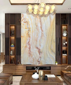 Tranh đá xuyên sáng– 2 tấm đối xứng