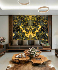 Tranh đá xuyên sáng đối xứng